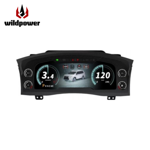 12.3-Inch for Lexus LX570 2008-2015 LCD Instrument Dashboard Upgrade with Easy Installation & Multiple Themes