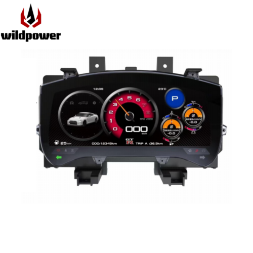 GTR Skyline R35 2008-2023 12 inch Dash Upgrade with Easy-Installation Durable Build and Multiple Themes Support