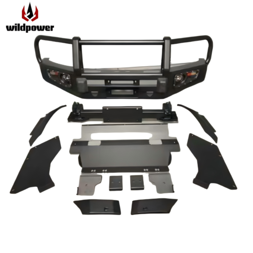 For Toyota Hilux 2016-2019+ Revo Bull Bar WILD POWER OFF ROAD Top-level Front Bumper