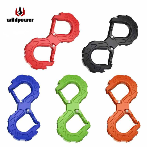 WILDPOWER Red S-hook box Universal Off-Road for SUV/Trailers Pintle Hook & Hitch Receiver