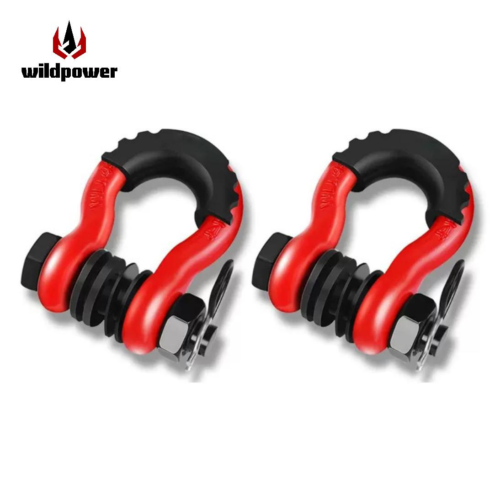 WILDPOWER Red 2130 shackle 4.75T box (CG) Universal Off-Road for SUV/Trailers Pintle Hook & Hitch Receiver