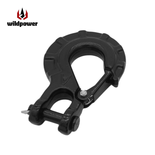 WILDPOWER Black A-hook 5/16 Universal Off-Road for SUV/Trailers Pintle Hook & Hitch Receiver