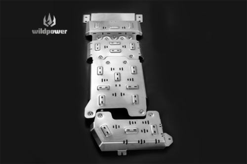 For Ford F150 3.5T 5/8mm Aluminum Alloy Skid Plate System New 3D Upgraded Engine Protector Chassis Anti-Skid Plate