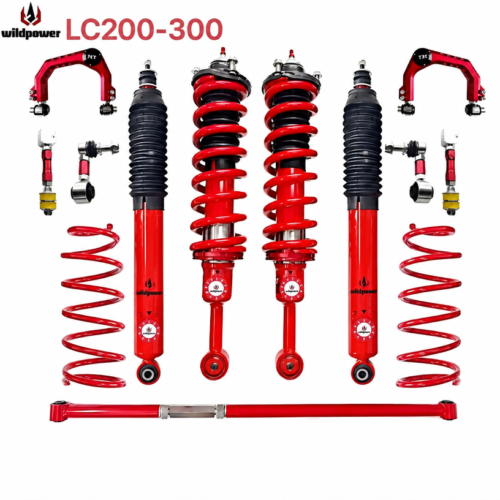 For Toyota Land Cruiser LC300 Upgrade 0-4inch Shock Absorbers Off-Road 4X4 Lifting Heavy Duty Suspension Kit