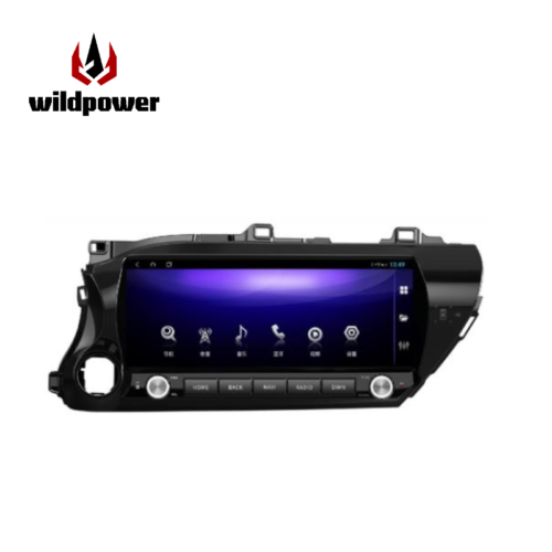 WILDPOWER 12.3 Inch for Toyota Hilux 2015-2023 GPS Navigation Multimedia Video Player Display Stereo