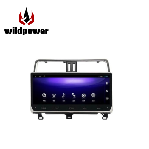 12.3 Inch for Toyota Prado 2018-2023 Car Radio GPS Navigation Multimedia Video Player Display Stereo